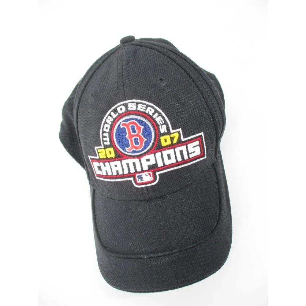 Boston Red Sox Cap Black Fitted OS World Series Champions 2007 New Era MLB